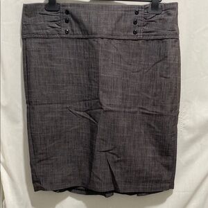 My Michelle Dark Gray Women's Pencil Skirt